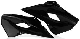 ACERBIS RADIATOR SHROUDS BLACK 2393410001-atv motorcycle utv parts accessories gear helmets jackets gloves pantsAll Terrain Depot