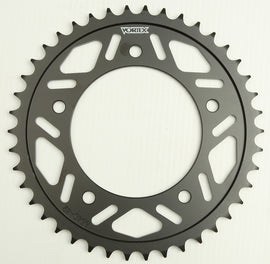 VORTEX STEEL REAR SPROCKET BLACK 42T 654S-42