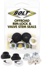 Load image into Gallery viewer, BOLT RIM LOCK &amp; VALVE STEM SEALS 2007-RVS
