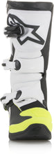 Load image into Gallery viewer, ALPINESTARS TECH 3S BOOTS BLACK/WHITE/YELLOW SZ 08 2014018-125-8