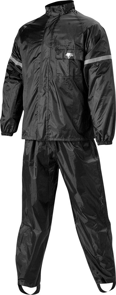 NELSON-RIGG WEATHERPRO RAIN SUIT BLACK/BLACK 2X WP-8000-BLK-05-XX-atv motorcycle utv parts accessories gear helmets jackets gloves pantsAll Terrain Depot