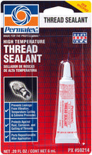Load image into Gallery viewer, PERMATEX HIGH TEMPERATURE THREAD SEALANT 6ML 59214