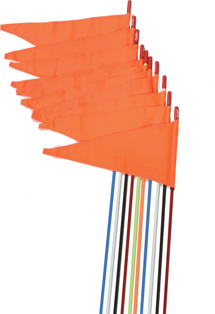 FIRESTIK SAFETY FLAGS SPRING MOUNT YELLOW 7' 10/PK SR7-PS-NY