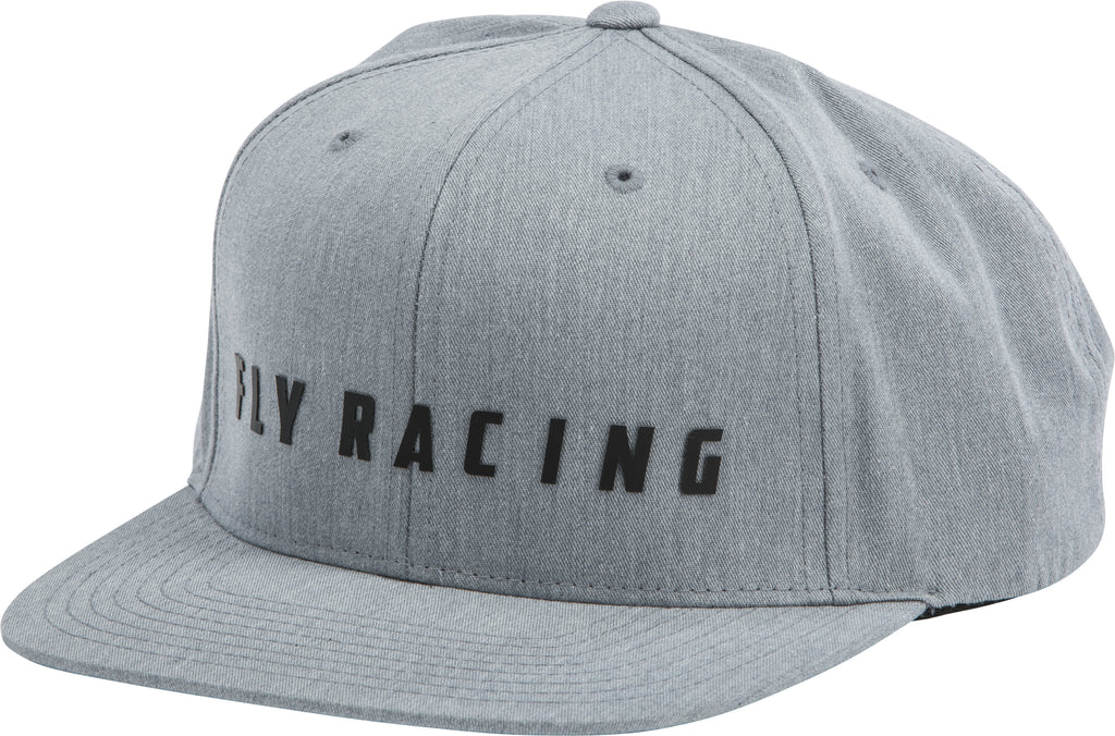 FLY RACING FLY LOGO HAT BLACK HEATHER 351-0963