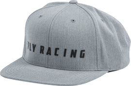 FLY RACING FLY LOGO HAT BLACK HEATHER 351-0963