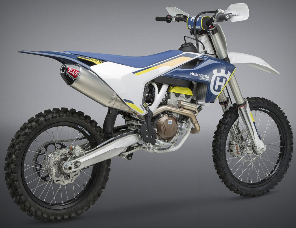 YOSHIMURA RS-4 HEADER/CANISTER/END CAP EXHAUST SLIP-ON SS-AL-CF 262522D321