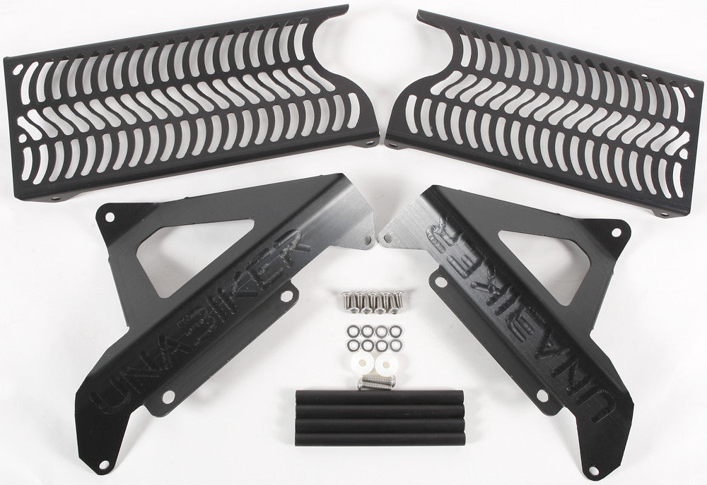 UNABIKER RADIATOR GUARD (BLACK) HF450X2-K