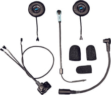 Load image into Gallery viewer, J&amp;M ELITE HEADSET SPEAKER CUSTOM OPEN FACE/FLIP STYLE HS-EHI801-LDC-XHO