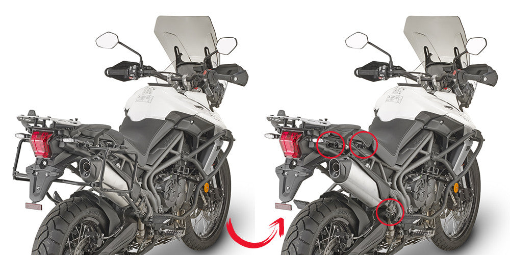 GIVI SIDE CASE HARDWARE PLR6413