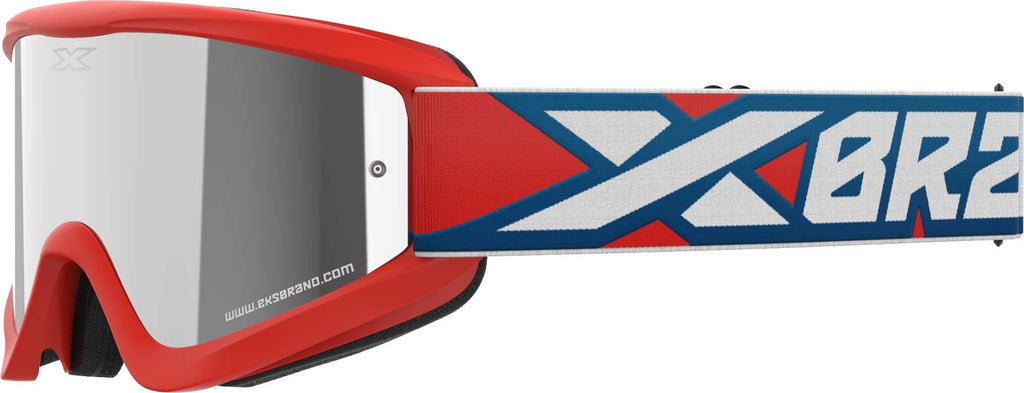 EKS BRAND FLATOUT RED/WHITE/BLUE SILVER MIRROR 067-60370
