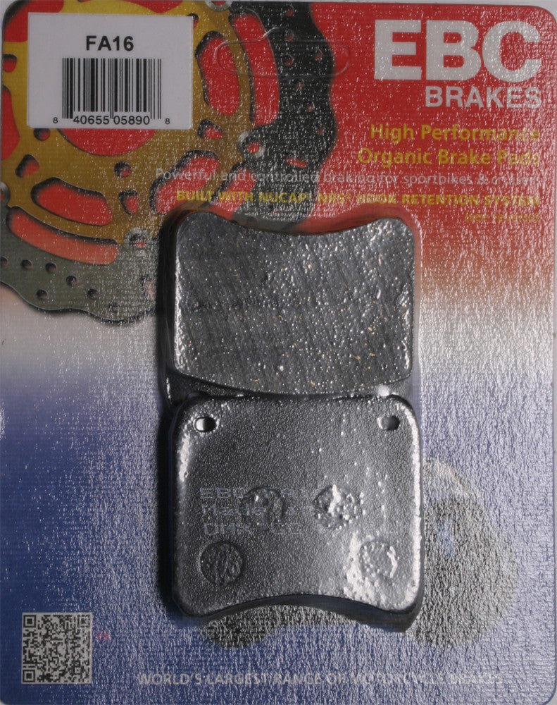 EBC BRAKE PADS FA16-atv motorcycle utv parts accessories gear helmets jackets gloves pantsAll Terrain Depot
