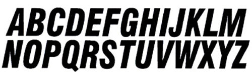 DIRT DIGITS 3" BLACK SX ALPHA DIGITS "K" 3/PK AD33B-K