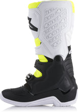 Load image into Gallery viewer, ALPINESTARS TECH 5 BOOTS BLACK/WHITE/YELLOW SZ 16 2015015-125-16