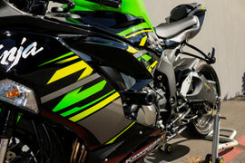 SHOGUN PR/FRAME SLIDERS BLACK KAWASAKI 750-4459