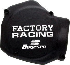 BOYESEN FACTORY RACING IGNITION COVER BLACK SC-01AB