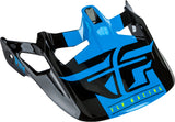 FLY RACING WERX IMPRINT VISOR BLACK/BLUE FL04-09-VISOR