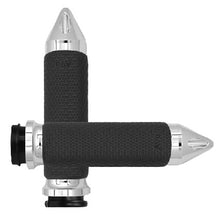 Load image into Gallery viewer, AVON FLY BY WIRE THROTTLE MEMORY FOAM GRIP CHROME MF-63A-CH-FL-SP