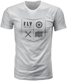 FLY RACING YOUTH FLY ALL THINGS MOTO TEE WHITE YL 352-1206YL
