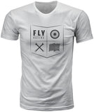 FLY RACING YOUTH FLY ALL THINGS MOTO TEE WHITE YS 352-1206YS