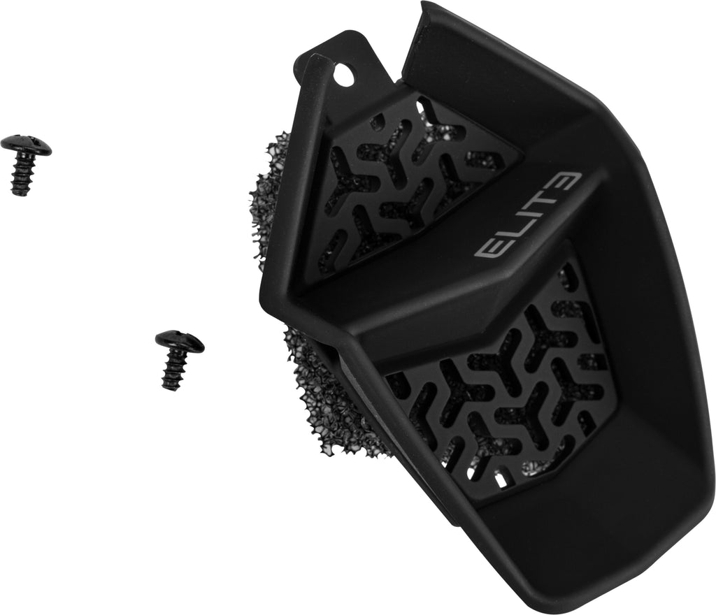 FLY RACING KINETIC SOLID HELMET MOUTHPIEC MATTE BLACK 73-88150