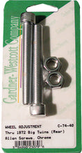 Load image into Gallery viewer, GARDNERWESTCOTT REAR WHEEL ADJUSTMENT BOLTS 72 AND EARLIER BIG TWIN MODEL C-74-40