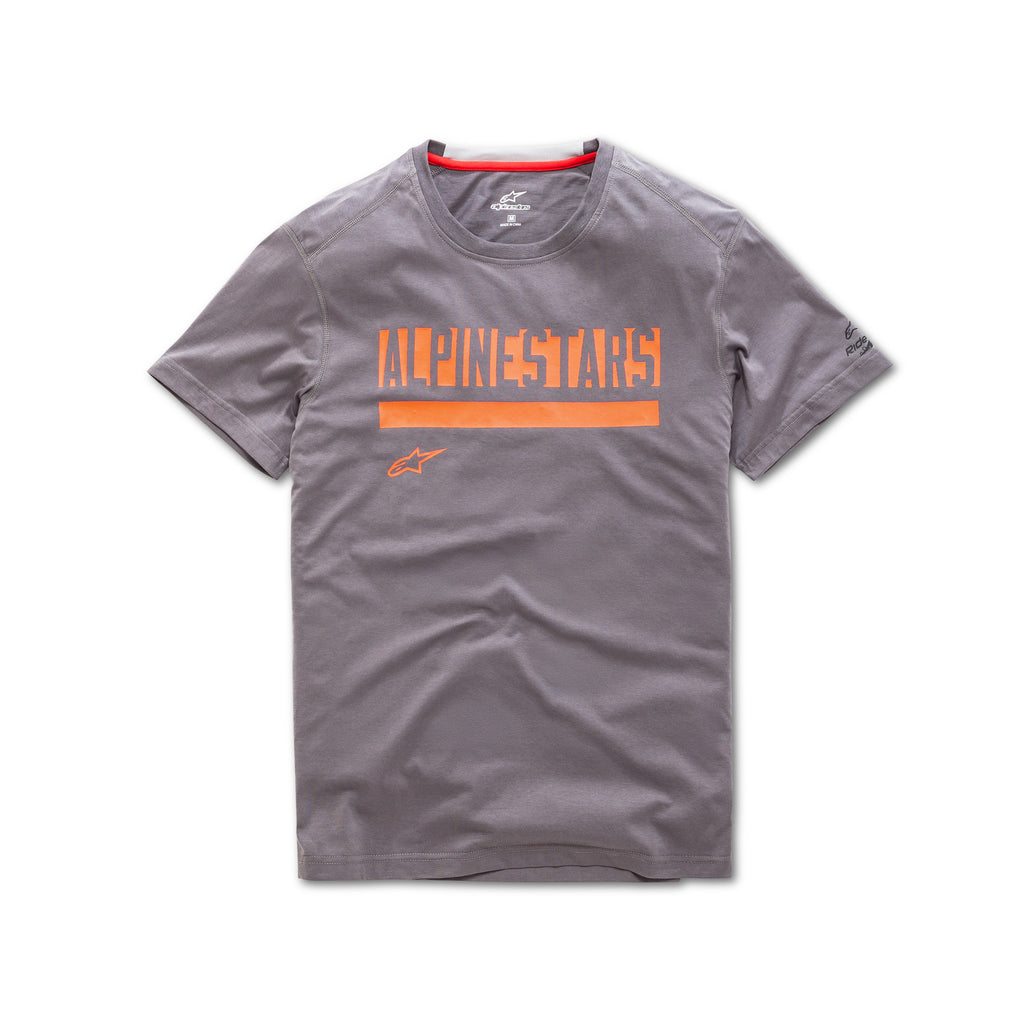 ALPINESTARS STATED RIDE DRY TEE CHARCOAL XL 1038-73005-18-XL