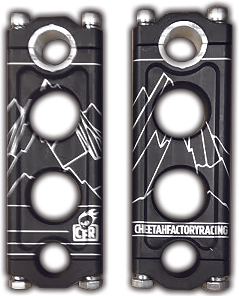 CFR KNUCKS RISERS 6" BLACK CFR-CD09