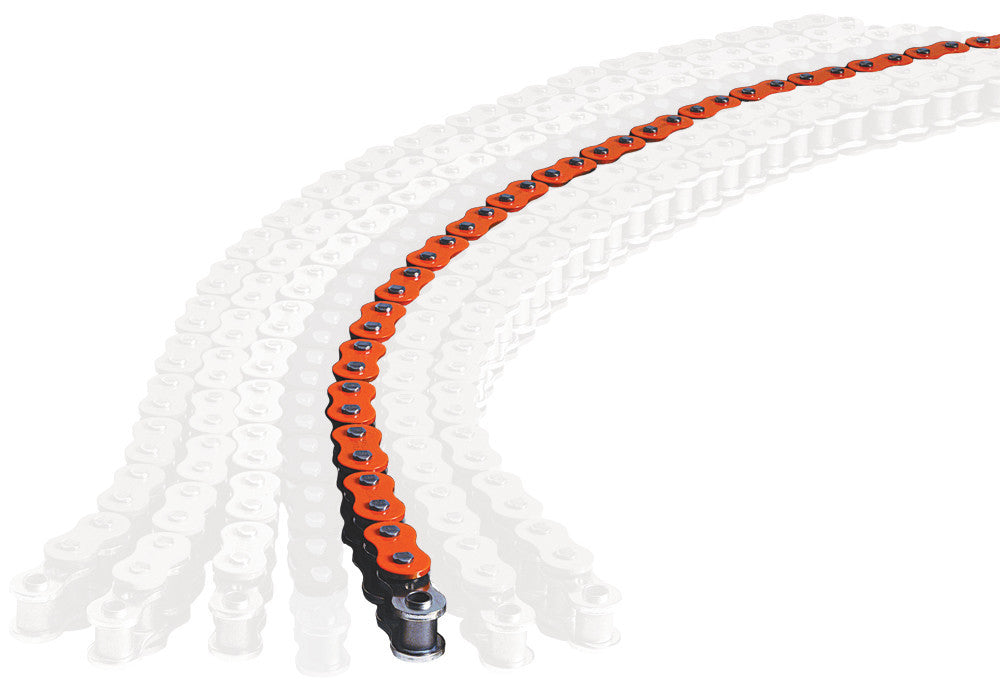EK MVXZ2 SERIES CHAIN 520X120 ORANGE 520MVXZ2-120/O