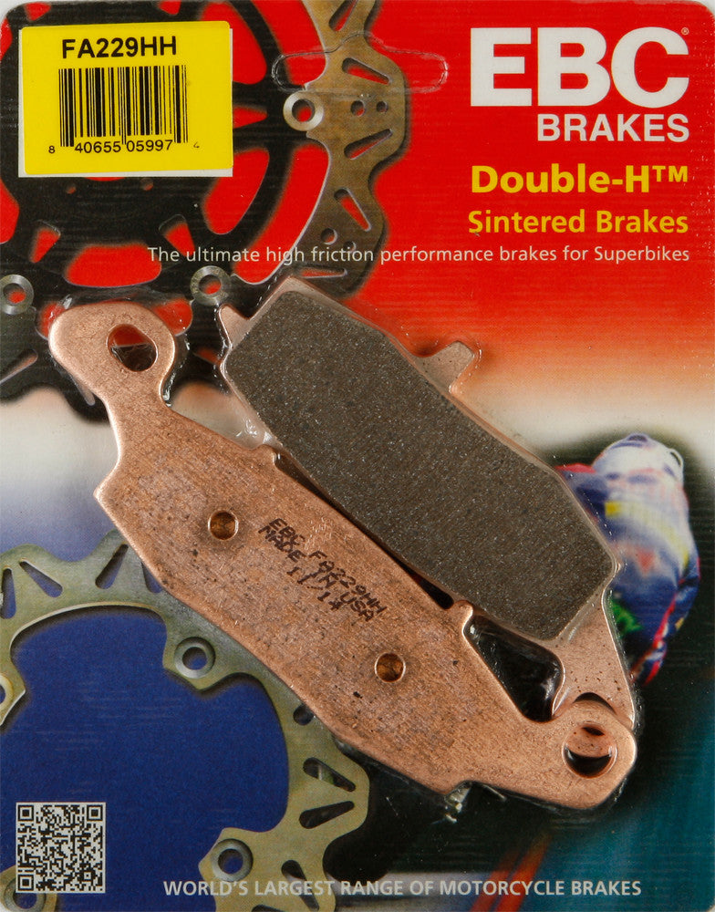 EBC BRAKE PADS FA229HH-atv motorcycle utv parts accessories gear helmets jackets gloves pantsAll Terrain Depot