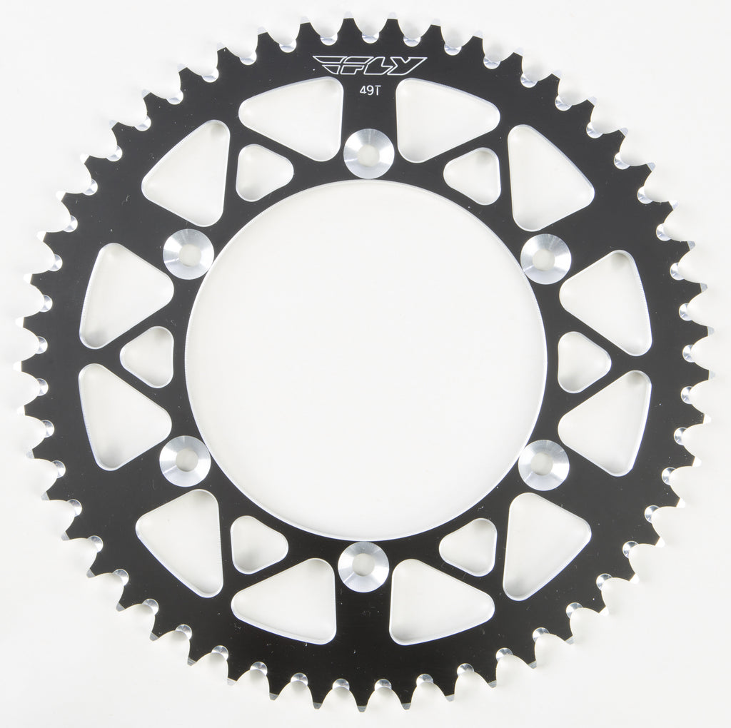 FLY RACING SPROCKET REAR 49T BLACK 208-49 BLK-atv motorcycle utv parts accessories gear helmets jackets gloves pantsAll Terrain Depot