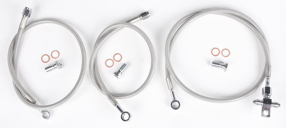 STREAMLINE BRAKELINE FRONT 3-LINE HON STD TRX450-F-atv motorcycle utv parts accessories gear helmets jackets gloves pantsAll Terrain Depot