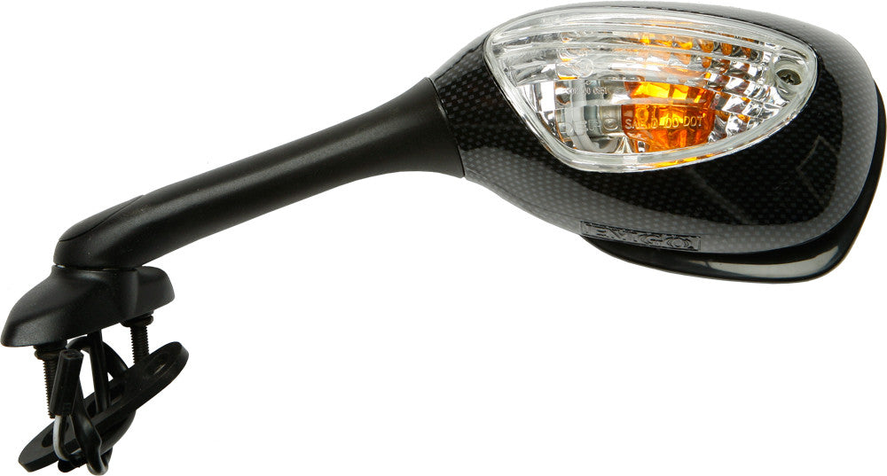 EMGO MIRROR LEFT CARBON SUZ 20-69794