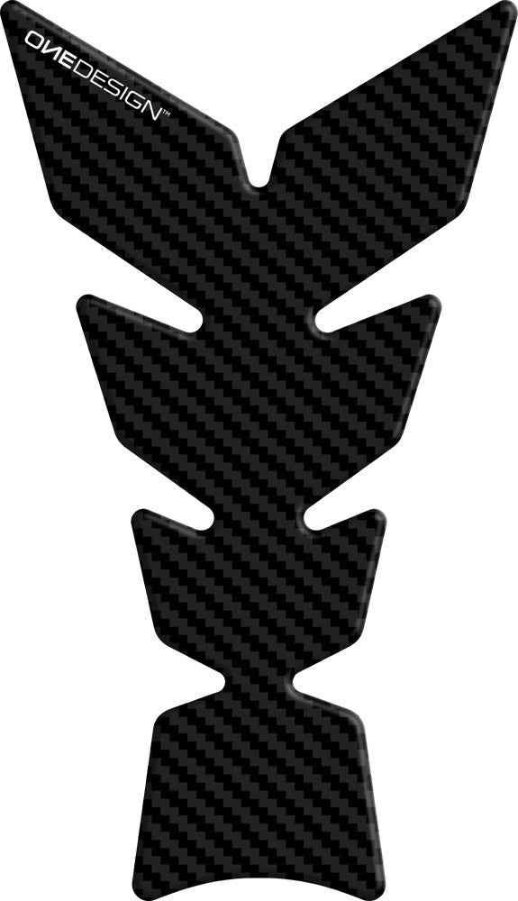 ONE EMBLEMS SOFT TOUCH MATTE CARBON LOOK TANKPAD CGAN101P