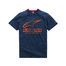 Load image into Gallery viewer, ALPINESTARS SOURCE RIDE DAY TEE NAVY SM 1019-73004-70-SM
