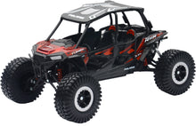 Load image into Gallery viewer, NEW-RAY REPLICA 1:18 UTV POLARIS RZR 4 TURBO XP RC RED 57976B