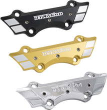 Load image into Gallery viewer, BAGGERNATION SUPER RISER CLAMP 1" WELD WING BLACK ACCENT CUT SRC-WW-B