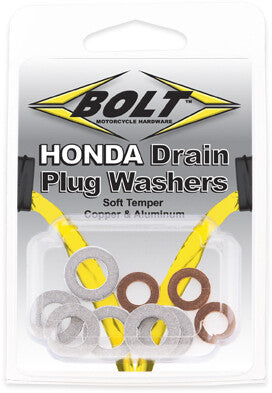 BOLT CRF DRAIN PLUG WASHER KIT DPWM6.M8-H