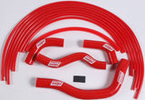 MOTO HOSE SILICONE HOSE KIT (RED) 24-111R