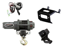Load image into Gallery viewer, Rancher TRX420 FA** (Solid Axle ONLY) 2014 Viper 2500 LB Synthetic Rope Winch Kit