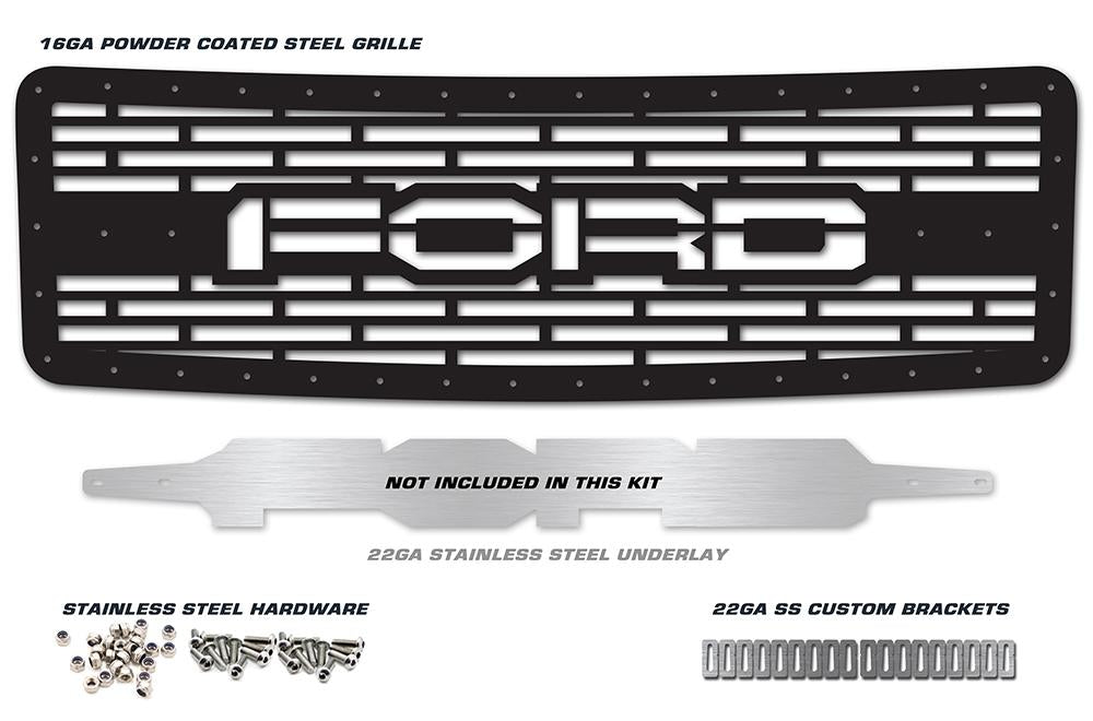 1 Piece Steel Grille for Ford F150 2009-2014 - FORD-atv motorcycle utv parts accessories gear helmets jackets gloves pantsAll Terrain Depot