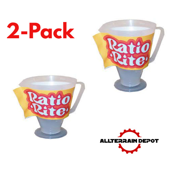 Ratio Rite Measuring Cups For 2-Strokes For Perfect Pre-Mix Mixing 2-Pack