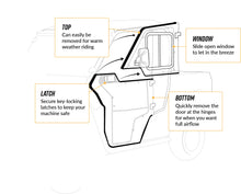 Load image into Gallery viewer, SuperATV Convertible Cab Enclosure Hard Doors for Yamaha Viking (2014+) - PAIR