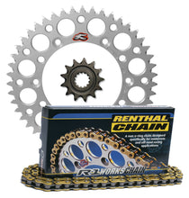 Load image into Gallery viewer, Renthal front &amp; rear Sprocket &amp; R-1 chain kit for Husqvarna TC 65 &amp; KTM 65 SX