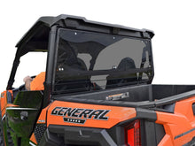 Load image into Gallery viewer, SuperATV Heavy Duty Rear Dark Tinted Windshield for Polaris General / 4 Seater