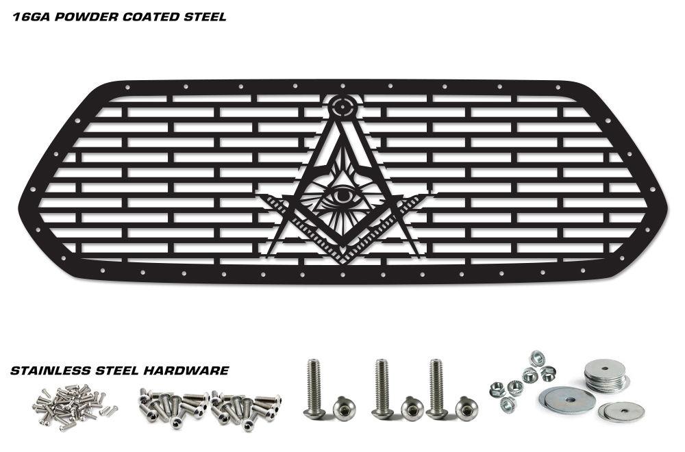 1 Piece Steel Grille for Toyota Tacoma 2016-2017 - FREEMASON EYE-atv motorcycle utv parts accessories gear helmets jackets gloves pantsAll Terrain Depot