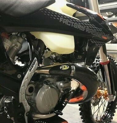 P3 101071 Max Pipe Guard for 2019-2021 Husky KTM 250 300 w/FMF Gnarly/Fatty Pipe