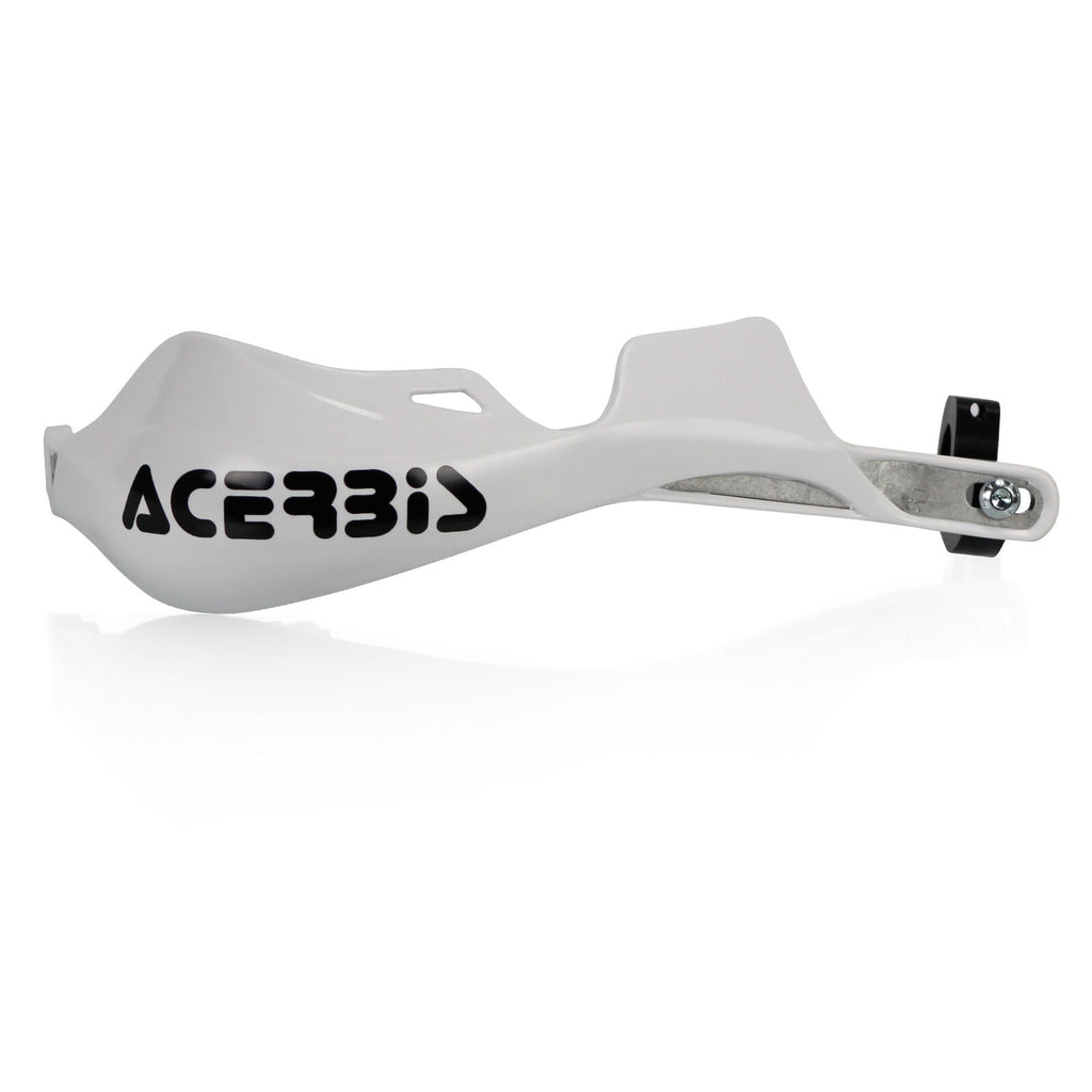 Acerbis 2142000002 white Rally Pro handguards with X-Strong universal mount kit