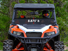 Load image into Gallery viewer, SuperATV Tinted Scratch Resistant Half Windshield for Polaris General 1000 / 4