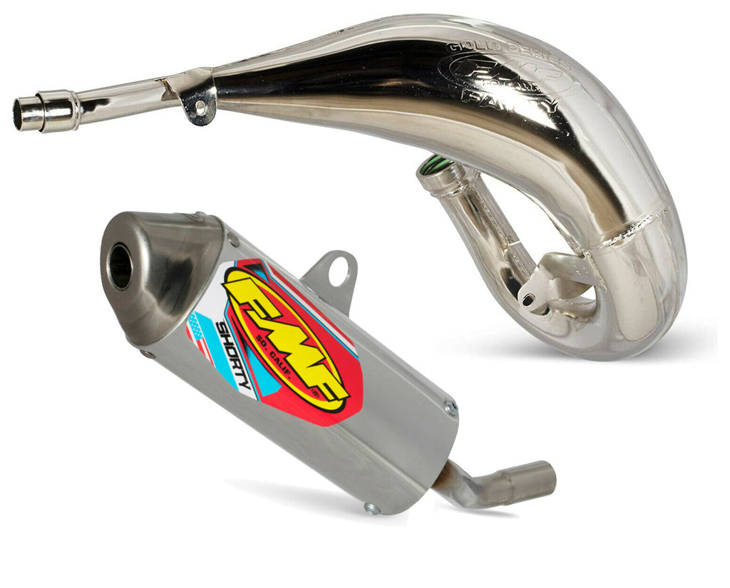 FMF exhaust system Fatty Pipe & Shorty silencer 2005-2021 Yamaha YZ125 YZ125X
