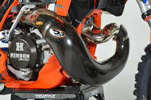 Load image into Gallery viewer, P3 101067-FMF carbon fiber FMF pipe guard for 2020 KTM / Husqvarna 250/300